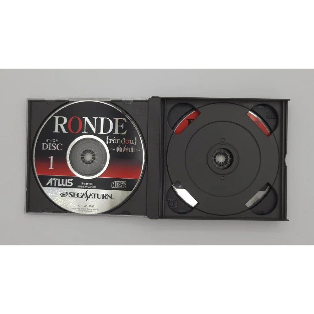 Ronde (1997) - Sega Saturn (Japan Import) - Complete In Box (CIB) - Tested